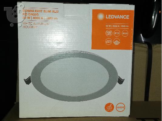 PoulaTo: ΦΩΤΙΣΤΙΚΟ ΟΡΟΦΗΣ ΧΩΝΕΥΤΟ SLIM DOWNLIGHT LEDVANCE DN205 22W 4000K